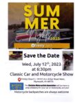 CMA 12 July Classic vehicle show